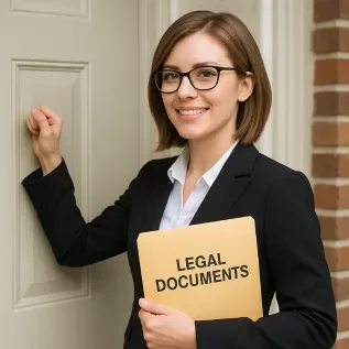 Female-Process-Server process-service-alt-text-tag